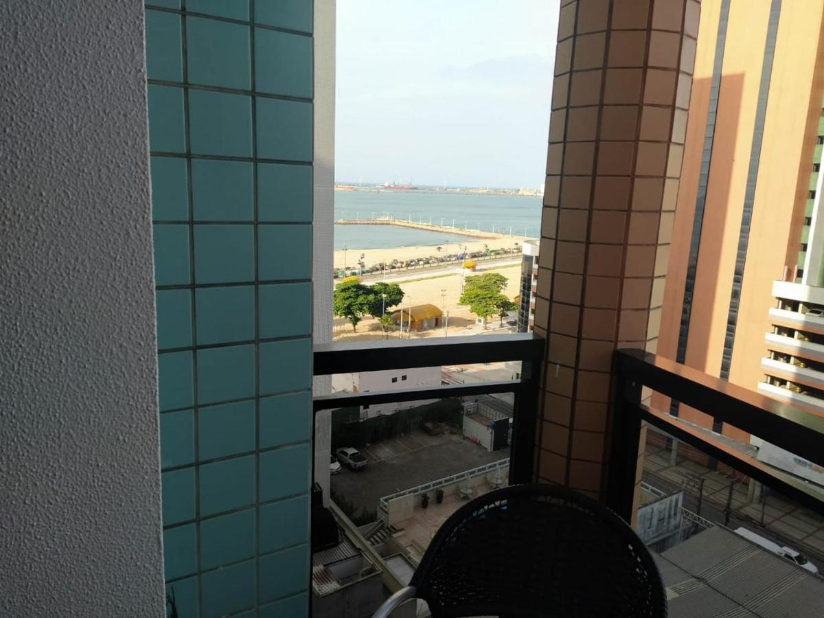 Flat Vista Mar No Meireles Na Beira Mar De Fortaleza 905 Exteriör bild